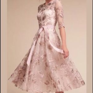 ANTHROPOLOGIE-BDLHN LINDEN DRESS MAUVE Size 2